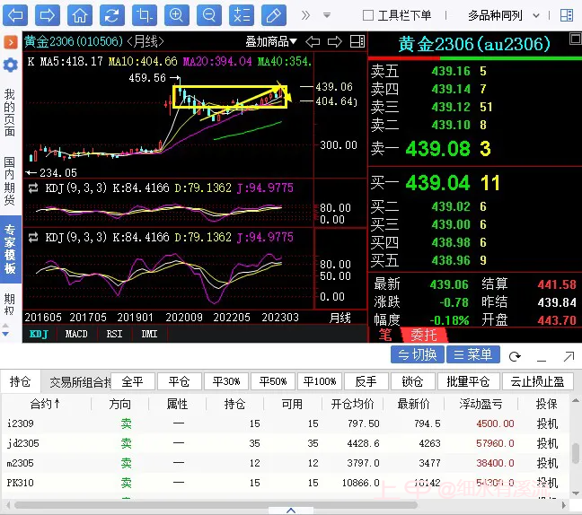 黄金白银操作大行情