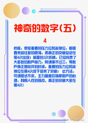 炒股十五年，五万入市，到现在炒股养家！总结出股市中常见的5种神奇