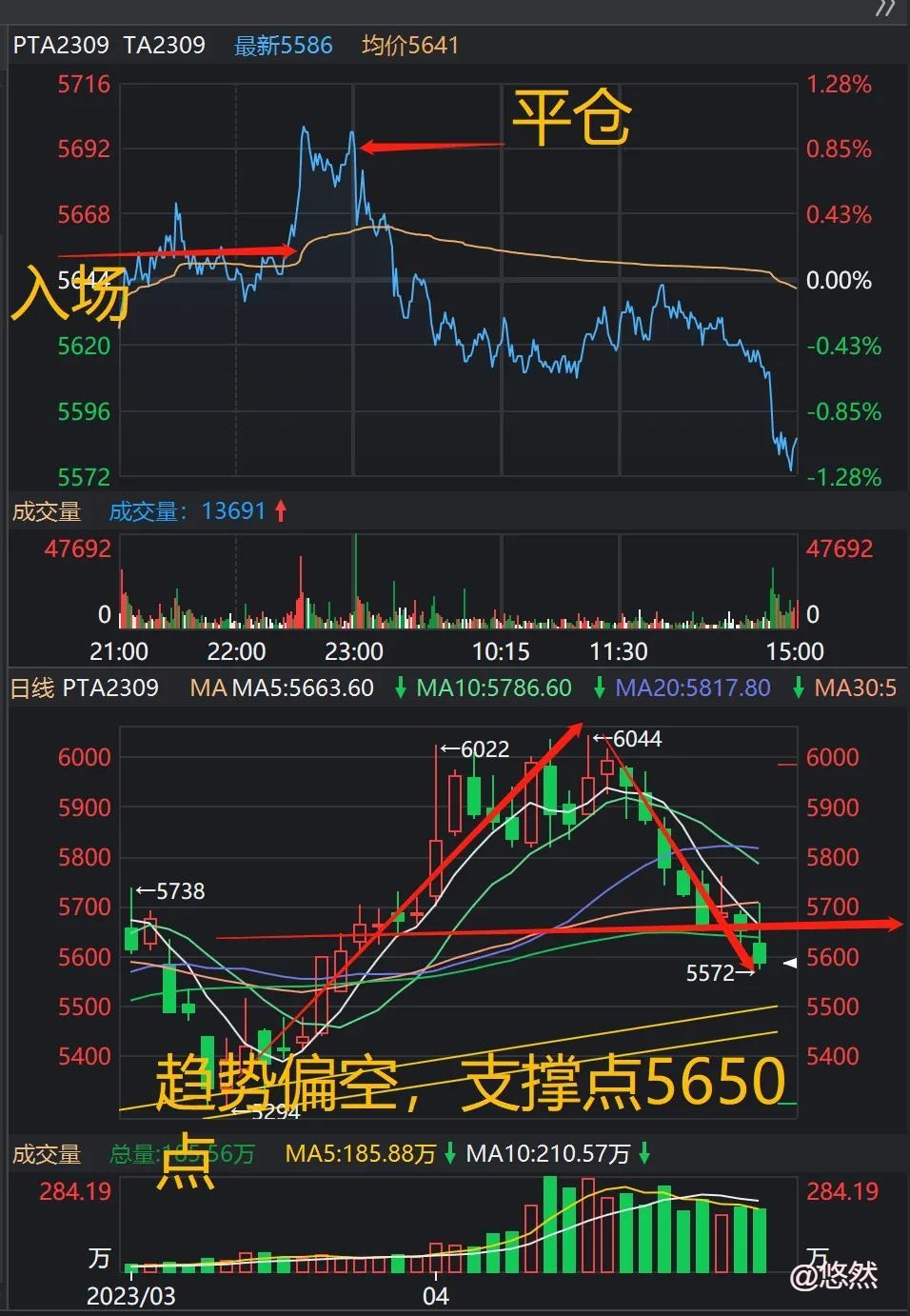 PTA期货行情分析