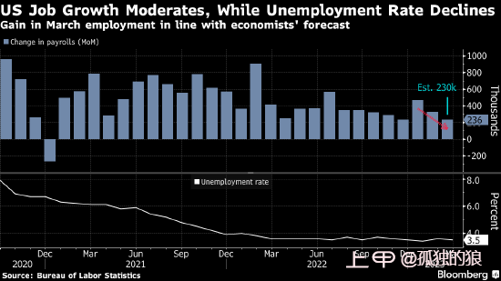 美国就业市场仅略有放缓 为美联储5月加息铺平道路